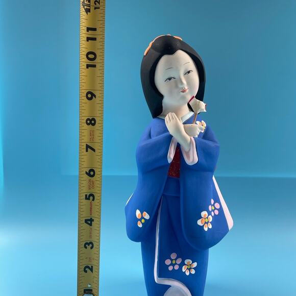 Hakata doll - Ceramic Japanese Girl Figurine - Picture 9 of 10